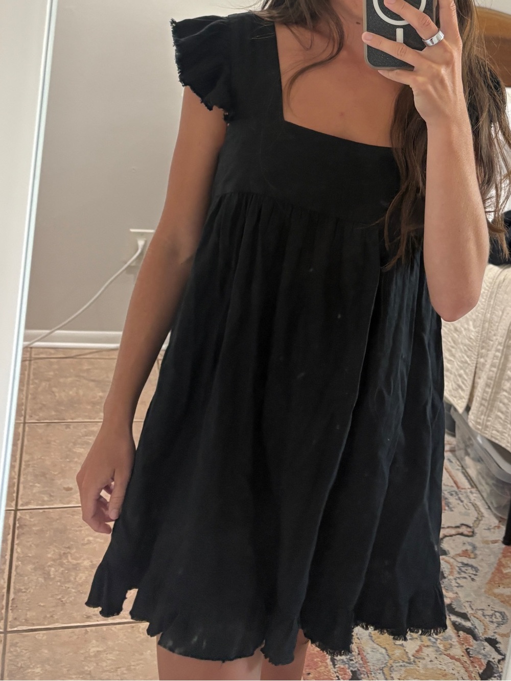 Aerie Linen Sun Dress